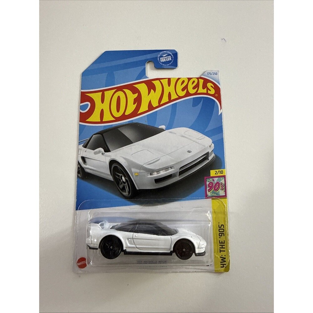 2024 Hot Wheels HW THE '90S 2/10 '90 Acura NSX 175/250 (WhitE) Qty of 2. 1:64